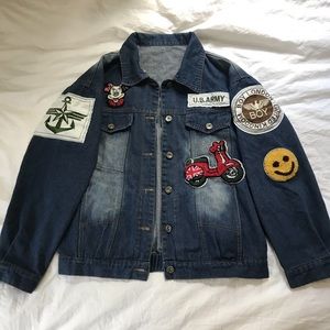 vintage denim jacket